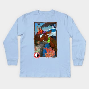 Tidal Recall full print Kids Long Sleeve T-Shirt